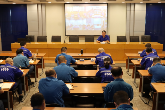 中國船舶風(fēng)帆公司召開四月份經(jīng)營運行分析會